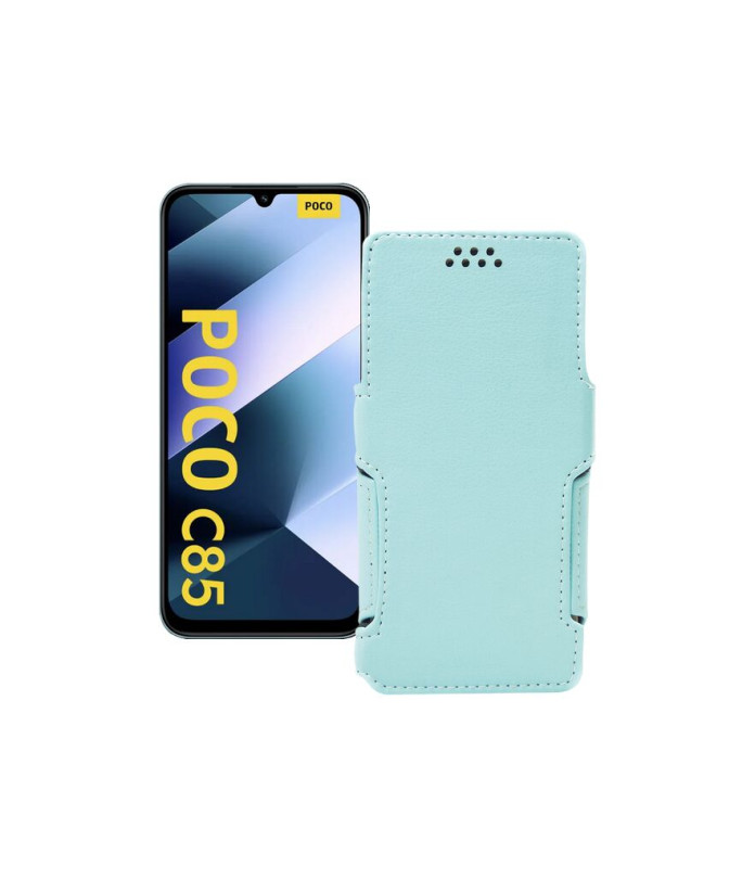 Чохол-книжка з екошкіри для телефону Xiaomi Poco C85 4G