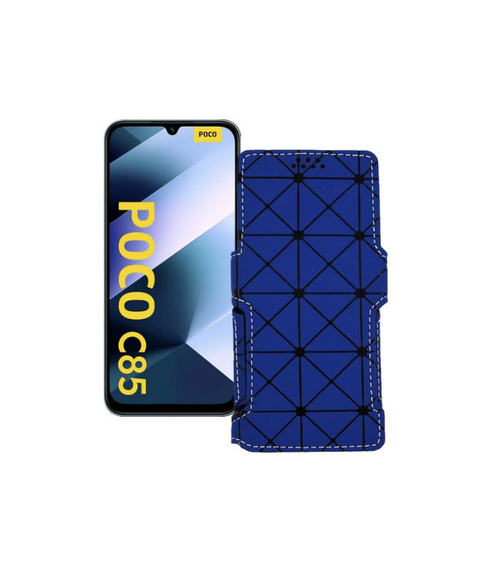 Чохол-книжка з екошкіри для телефону Xiaomi Poco C85 4G