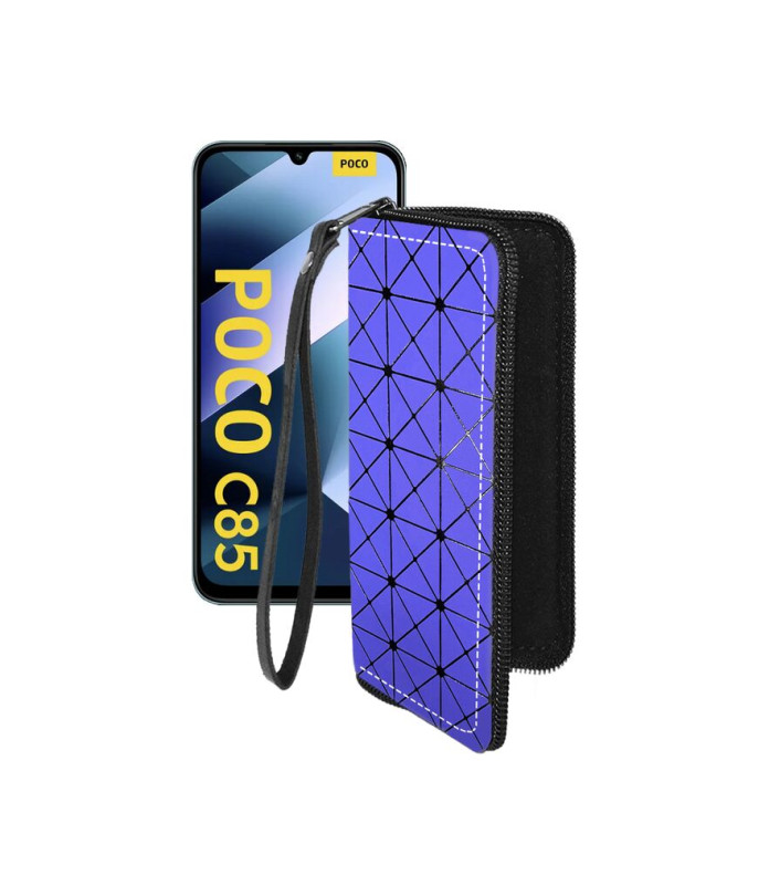 Чохол-гаманець з екошкіри для телефону Xiaomi Poco C85 4G