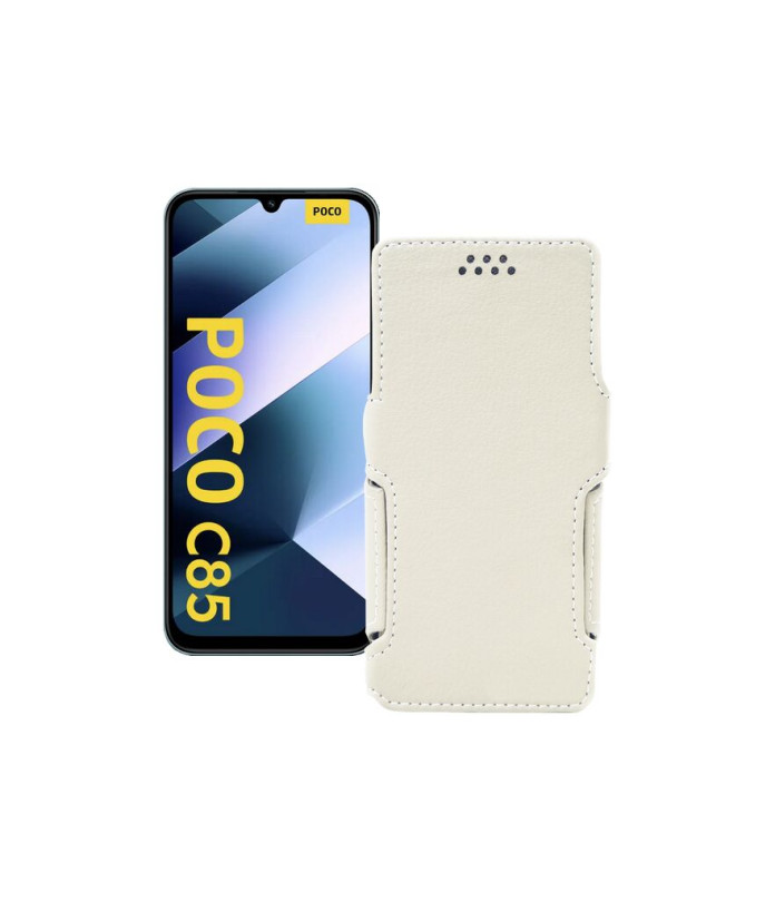 Чохол-книжка з екошкіри для телефону Xiaomi Poco C85 4G