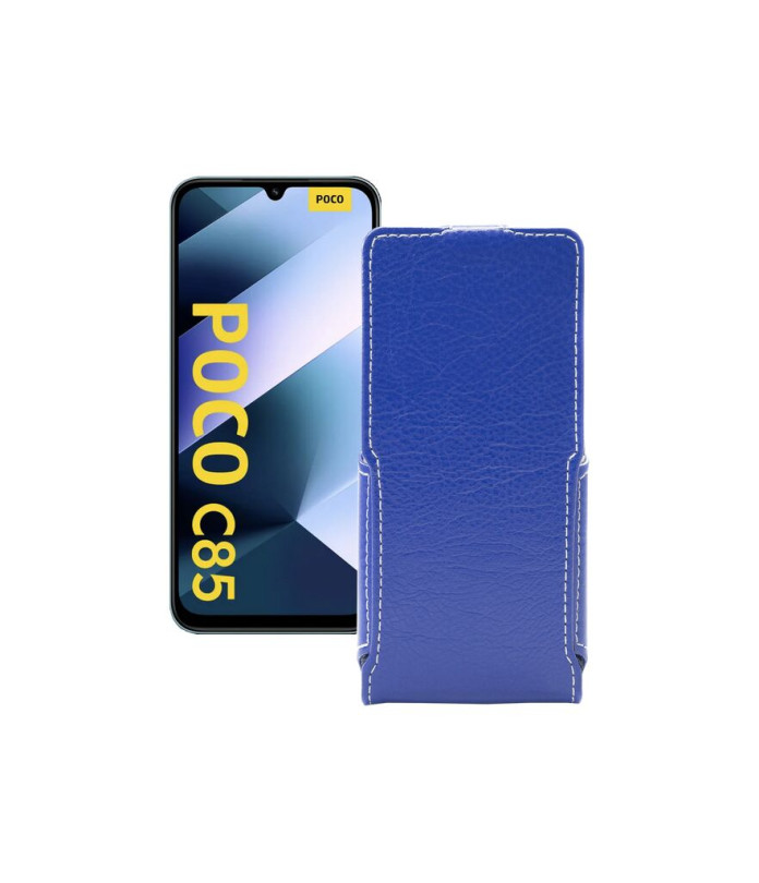 Чохол-флип з екошкіри для телефону Xiaomi Poco C85 4G