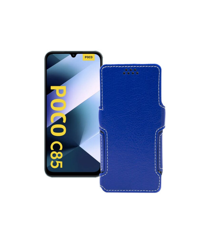 Чохол-книжка з екошкіри для телефону Xiaomi Poco C85 4G