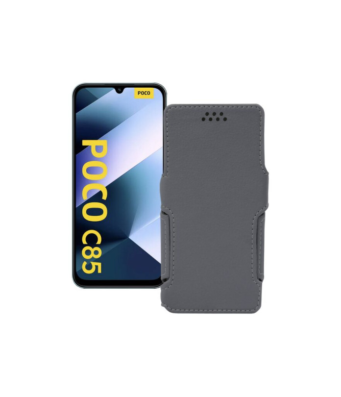 Чохол-книжка з екошкіри для телефону Xiaomi Poco C85 4G