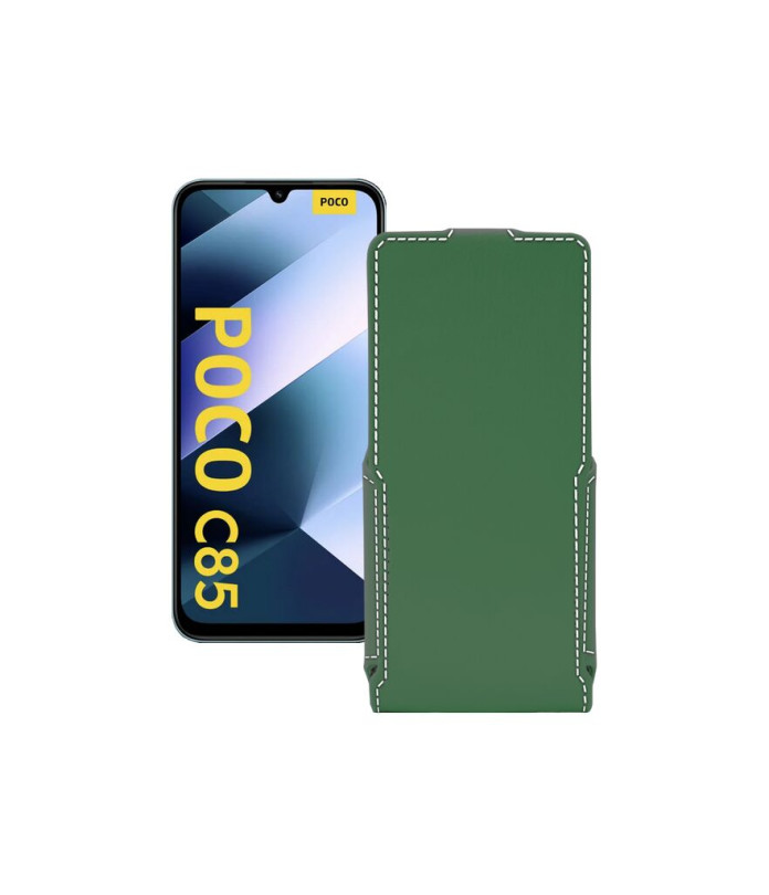 Чохол-флип з екошкіри для телефону Xiaomi Poco C85 4G