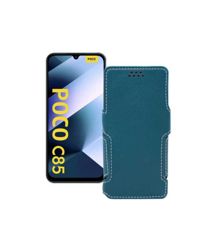 Чохол-книжка з екошкіри для телефону Xiaomi Poco C85 4G