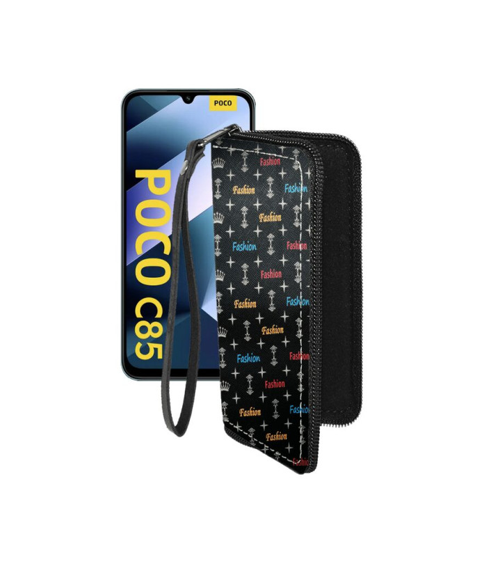 Чохол-гаманець з екошкіри для телефону Xiaomi Poco C85 4G