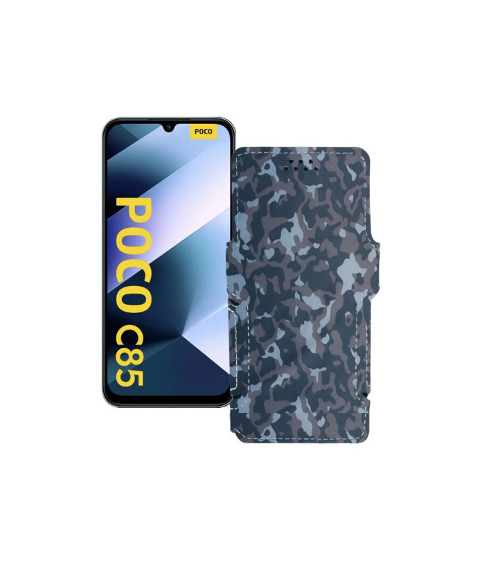 Чохол-книжка з екошкіри для телефону Xiaomi Poco C85 4G