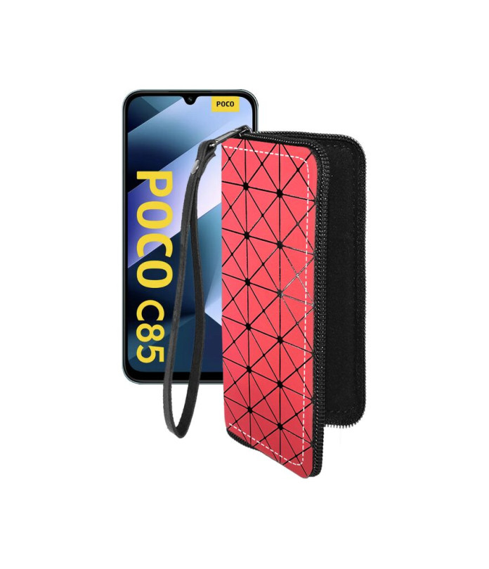 Чохол-гаманець з екошкіри для телефону Xiaomi Poco C85 4G