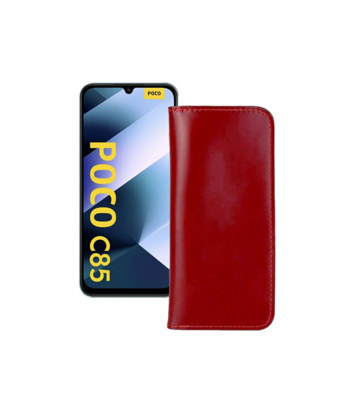 Портмоне з шкіри для телефону Xiaomi Poco C85 4G