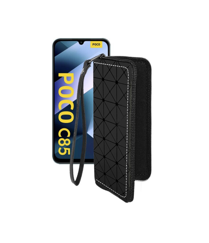 Чохол-гаманець з екошкіри для телефону Xiaomi Poco C85 4G