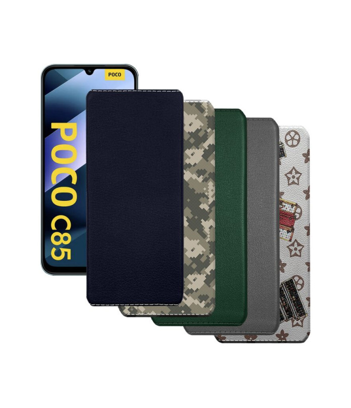 Накладка з екошкіри для телефону Xiaomi Poco C85 4G