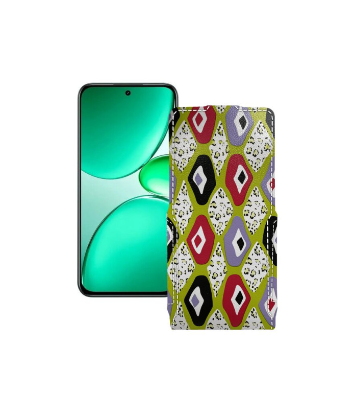 Чохол-флип з екошкіри для телефону Realme C85 Pro