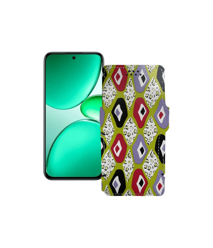 Чохол-книжка з екошкіри для телефону Realme C85 Pro