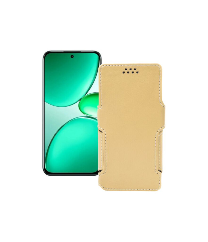 Чохол-книжка з екошкіри для телефону Realme C85 Pro