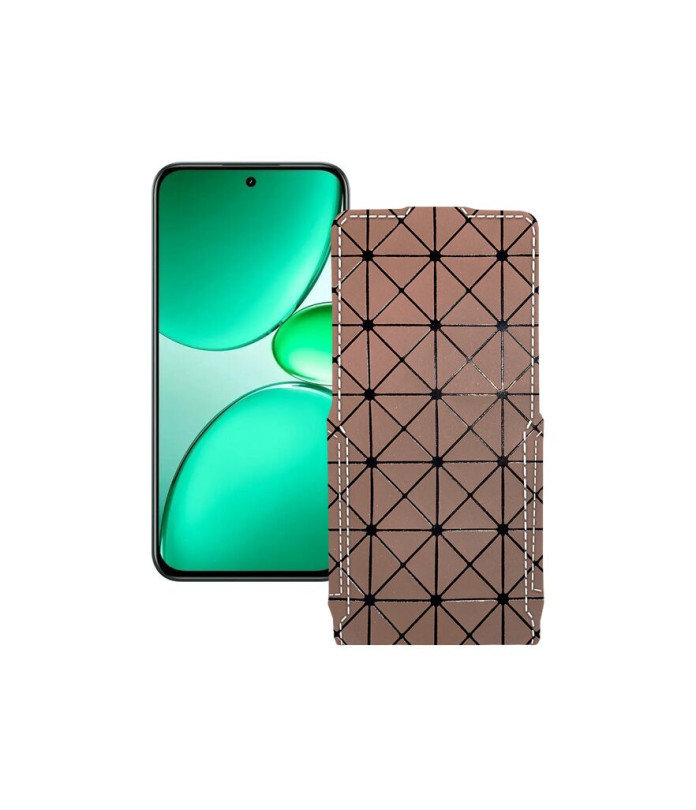 Чохол-флип з екошкіри для телефону Realme C85 Pro