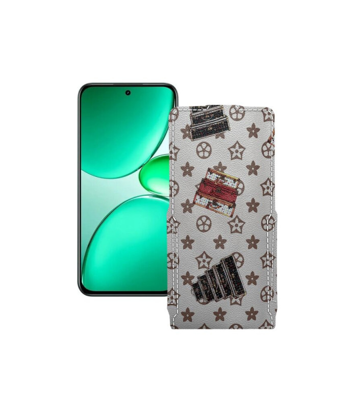 Чохол-флип з екошкіри для телефону Realme C85 Pro