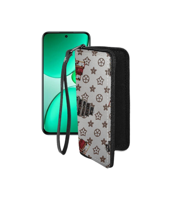 Чохол-гаманець з екошкіри для телефону Realme C85 Pro