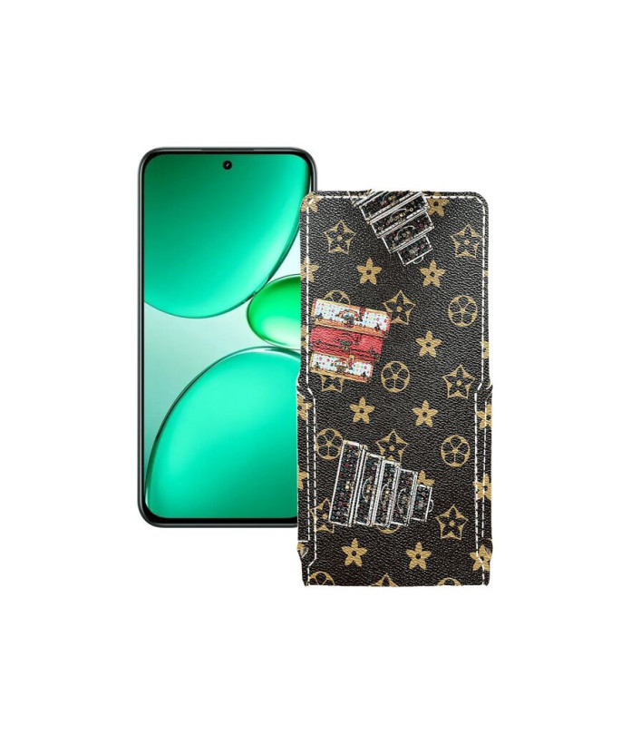 Чохол-флип з екошкіри для телефону Realme C85 Pro