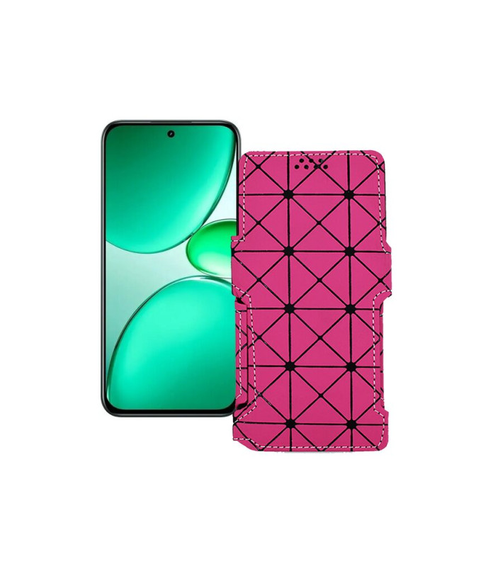 Чохол-книжка з екошкіри для телефону Realme C85 Pro