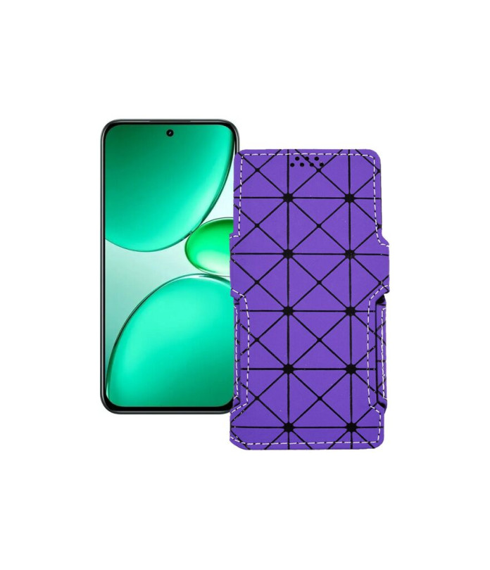 Чохол-книжка з екошкіри для телефону Realme C85 Pro