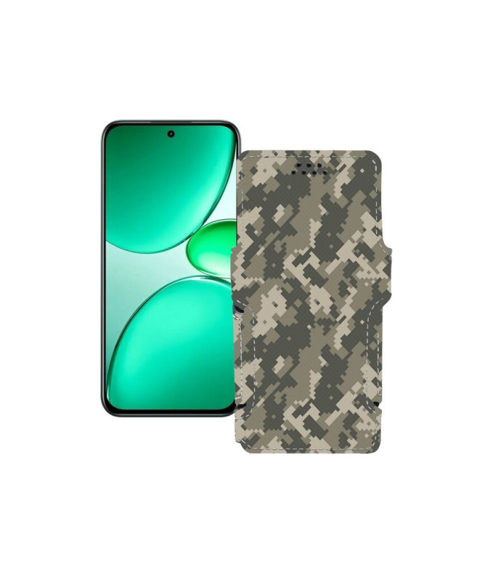 Чохол-книжка з екошкіри для телефону Realme C85 Pro