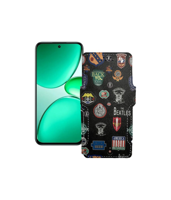 Чохол-книжка з екошкіри для телефону Realme C85 Pro