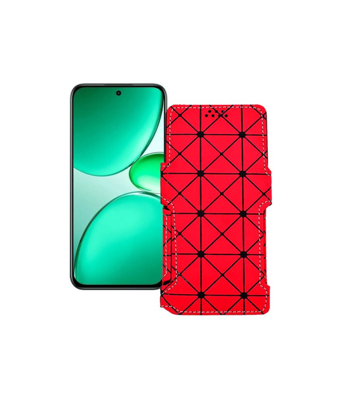 Чохол-книжка з екошкіри для телефону Realme C85 Pro