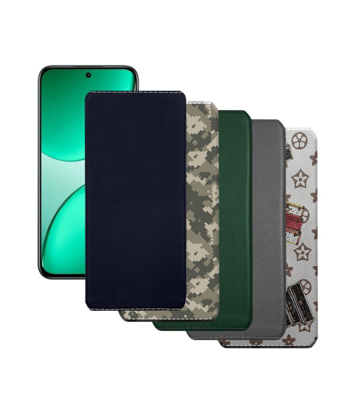 Накладка з екошкіри для телефону Realme C85 Pro