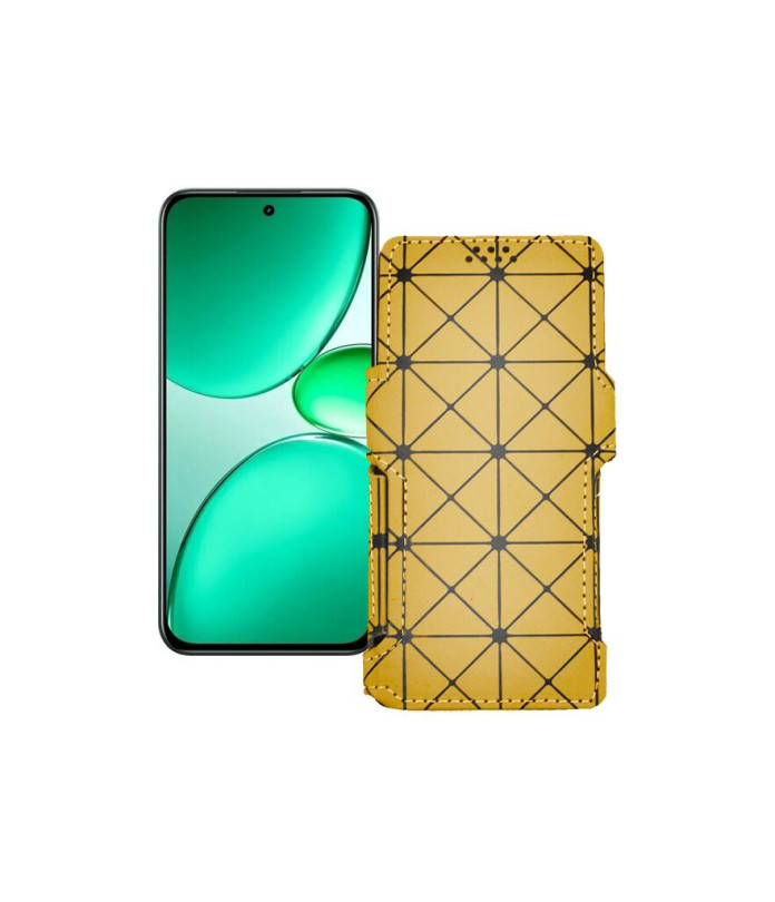 Чохол-книжка з екошкіри для телефону Realme C85 Pro