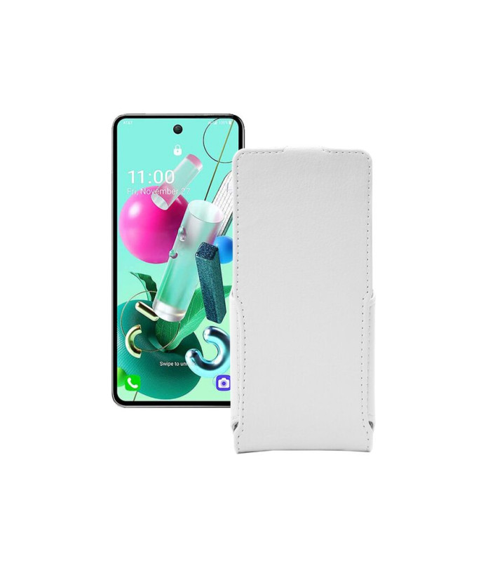 Чохол-флип з екошкіри для телефону LG Q92 5G