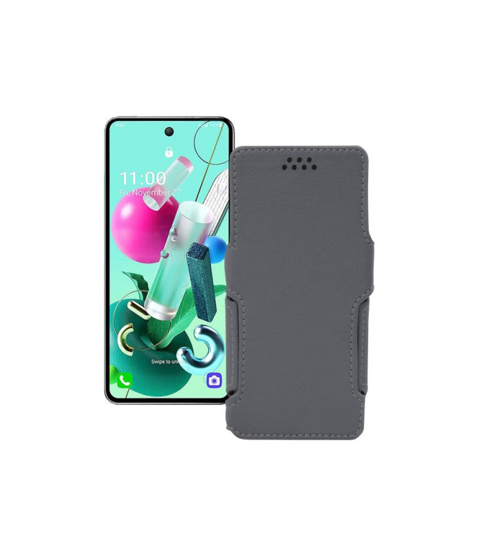 Чохол-книжка з екошкіри для телефону LG Q92 5G