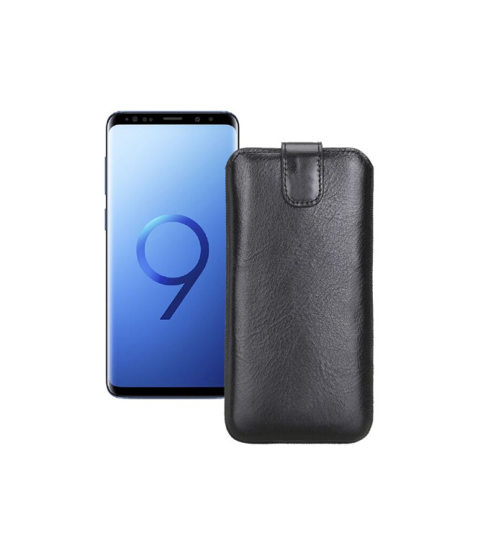 Витяжка з екошкіри для телефону Samsung Galaxy S9 Plus (G965)