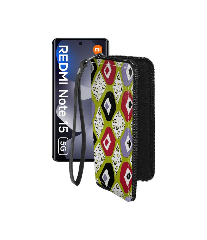 Чохол-гаманець з екошкіри для телефону Xiaomi Redmi Note 15 5G
