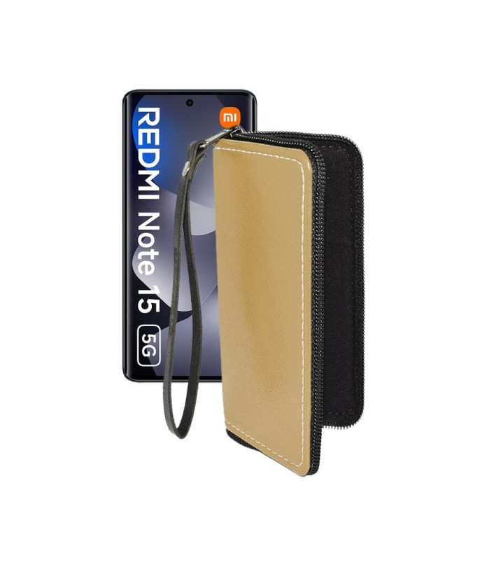 Чохол-гаманець з екошкіри для телефону Xiaomi Redmi Note 15 5G