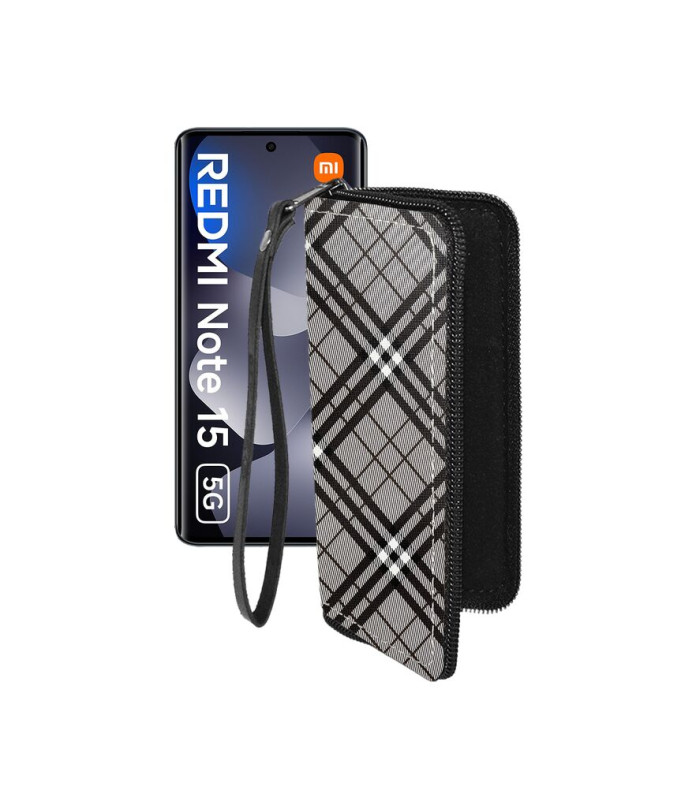 Чохол-гаманець з екошкіри для телефону Xiaomi Redmi Note 15 5G