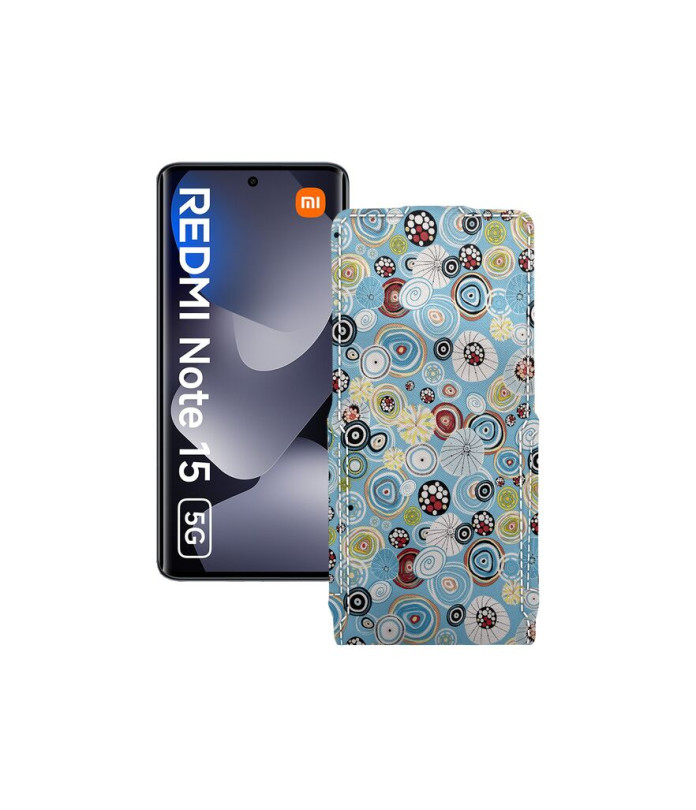 Чохол-флип з екошкіри для телефону Xiaomi Redmi Note 15 5G