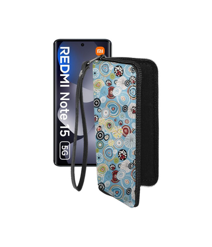 Чохол-гаманець з екошкіри для телефону Xiaomi Redmi Note 15 5G