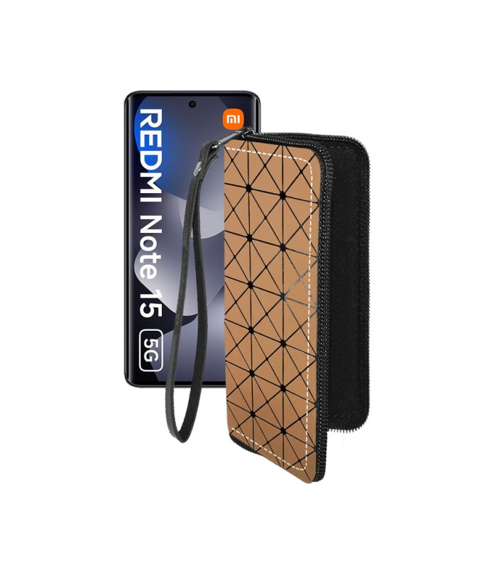 Чохол-гаманець з екошкіри для телефону Xiaomi Redmi Note 15 5G