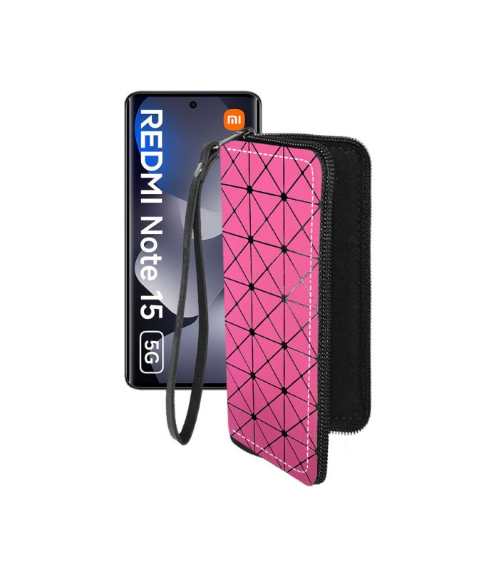 Чохол-гаманець з екошкіри для телефону Xiaomi Redmi Note 15 5G