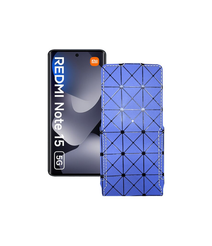 Чохол-флип з екошкіри для телефону Xiaomi Redmi Note 15 5G