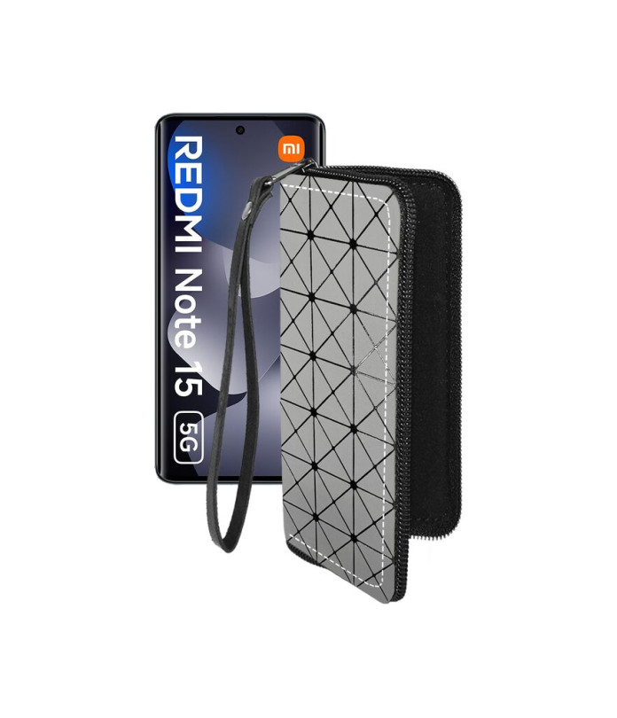 Чохол-гаманець з екошкіри для телефону Xiaomi Redmi Note 15 5G