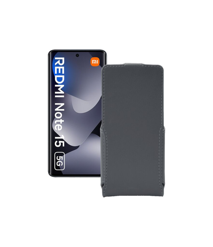 Чохол-флип з екошкіри для телефону Xiaomi Redmi Note 15 5G