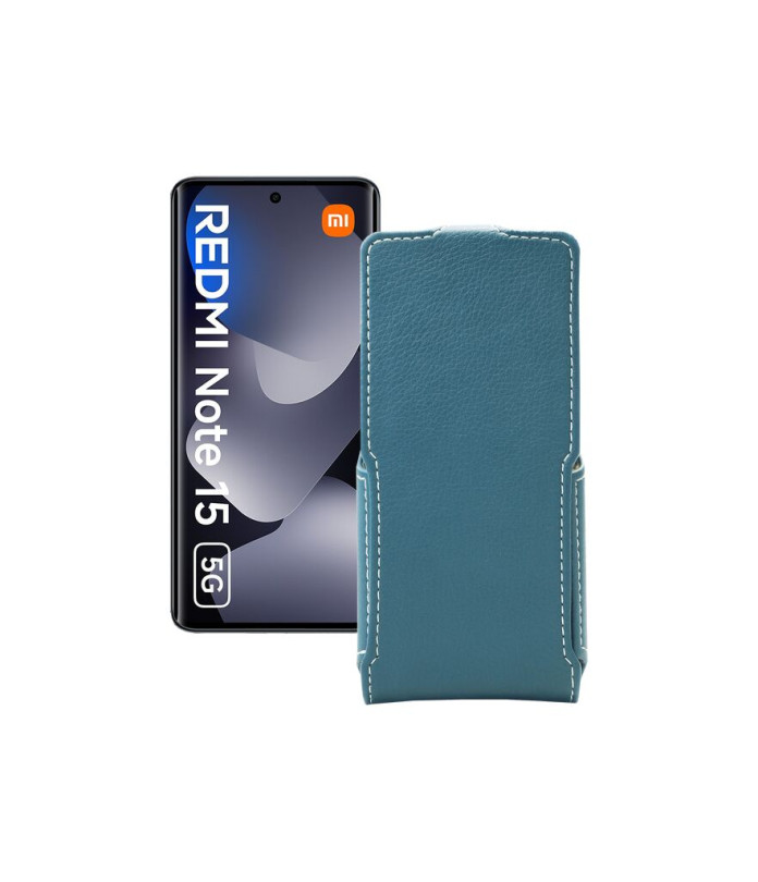 Чохол-флип з екошкіри для телефону Xiaomi Redmi Note 15 5G