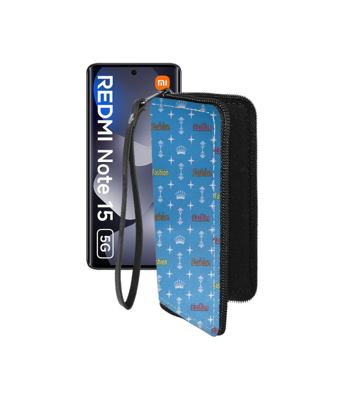 Чохол-гаманець з екошкіри для телефону Xiaomi Redmi Note 15 5G