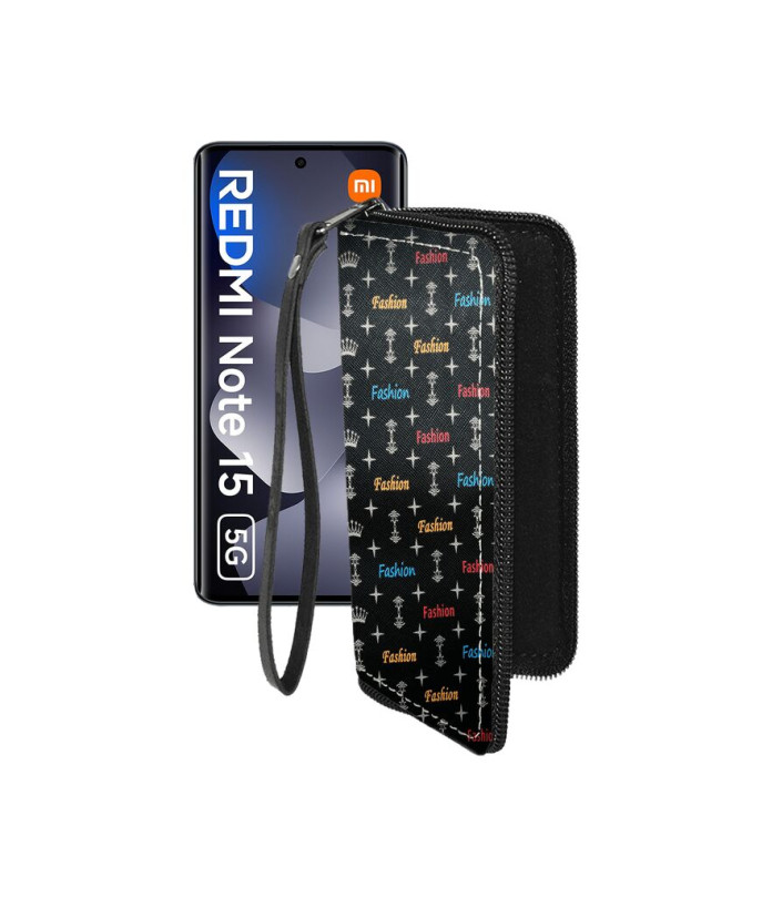 Чохол-гаманець з екошкіри для телефону Xiaomi Redmi Note 15 5G