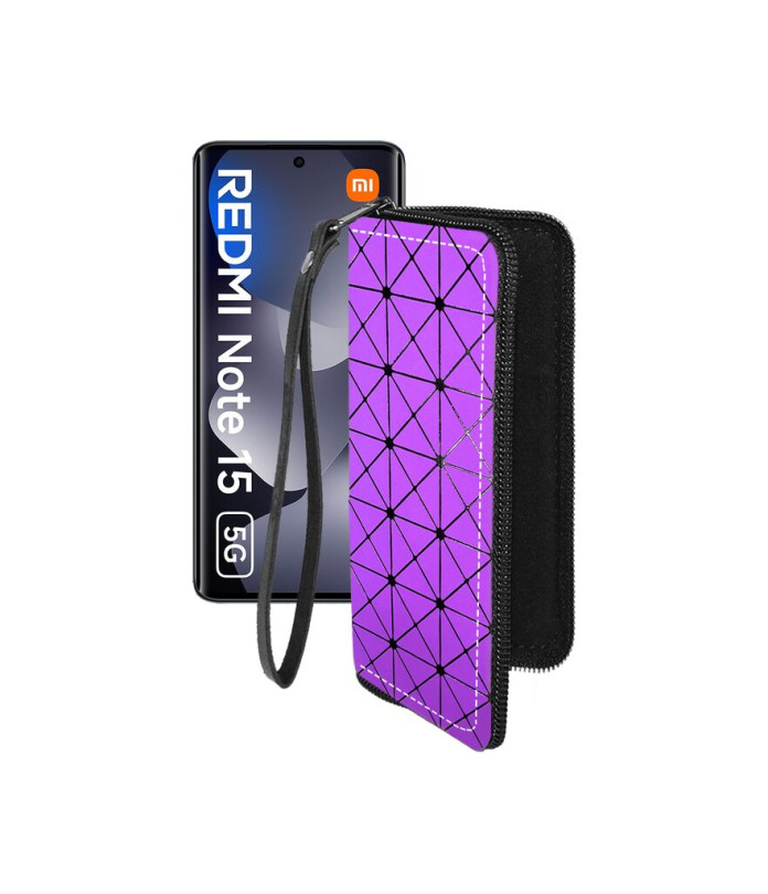 Чохол-гаманець з екошкіри для телефону Xiaomi Redmi Note 15 5G