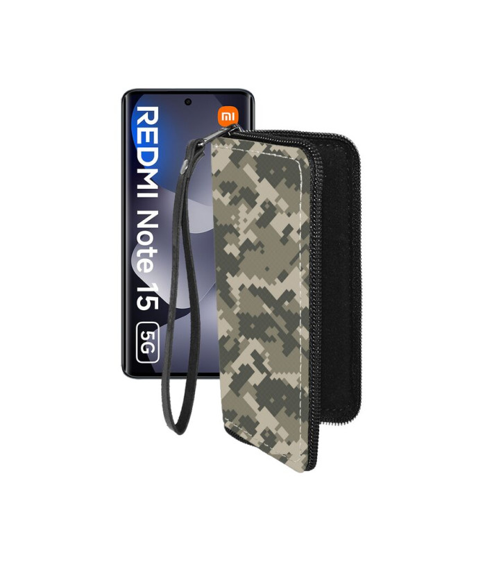 Чохол-гаманець з екошкіри для телефону Xiaomi Redmi Note 15 5G