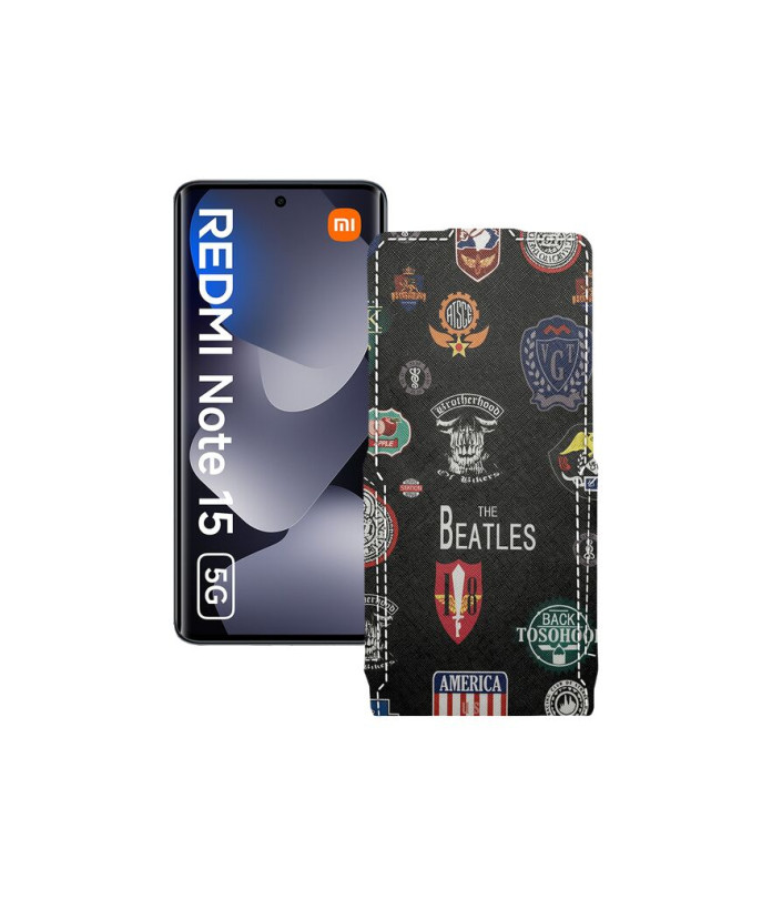 Чохол-флип з екошкіри для телефону Xiaomi Redmi Note 15 5G