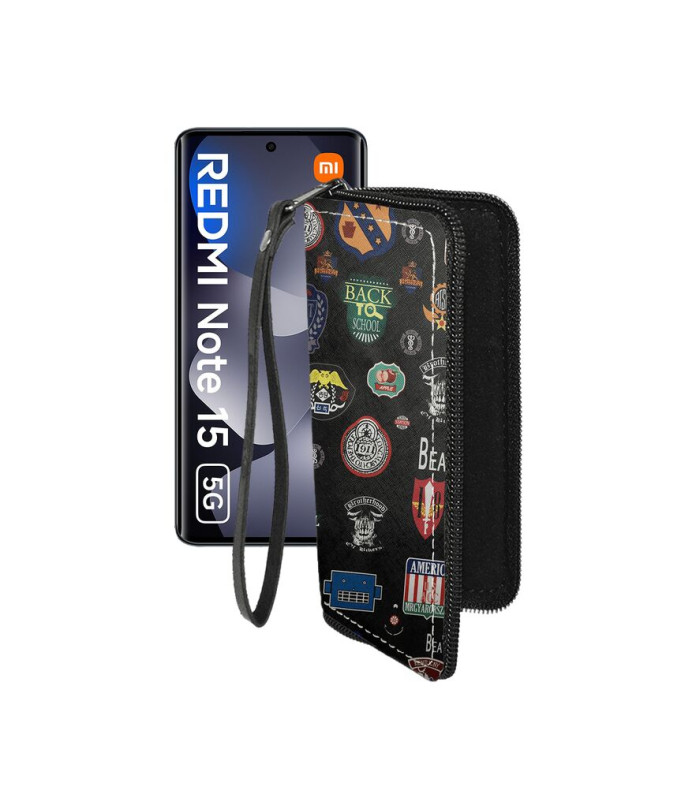 Чохол-гаманець з екошкіри для телефону Xiaomi Redmi Note 15 5G
