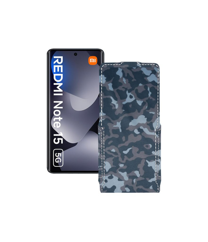 Чохол-флип з екошкіри для телефону Xiaomi Redmi Note 15 5G